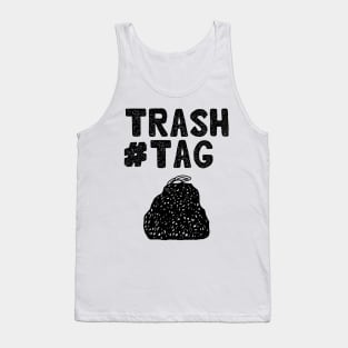 Trashtag hand drawn design version 2 Tank Top